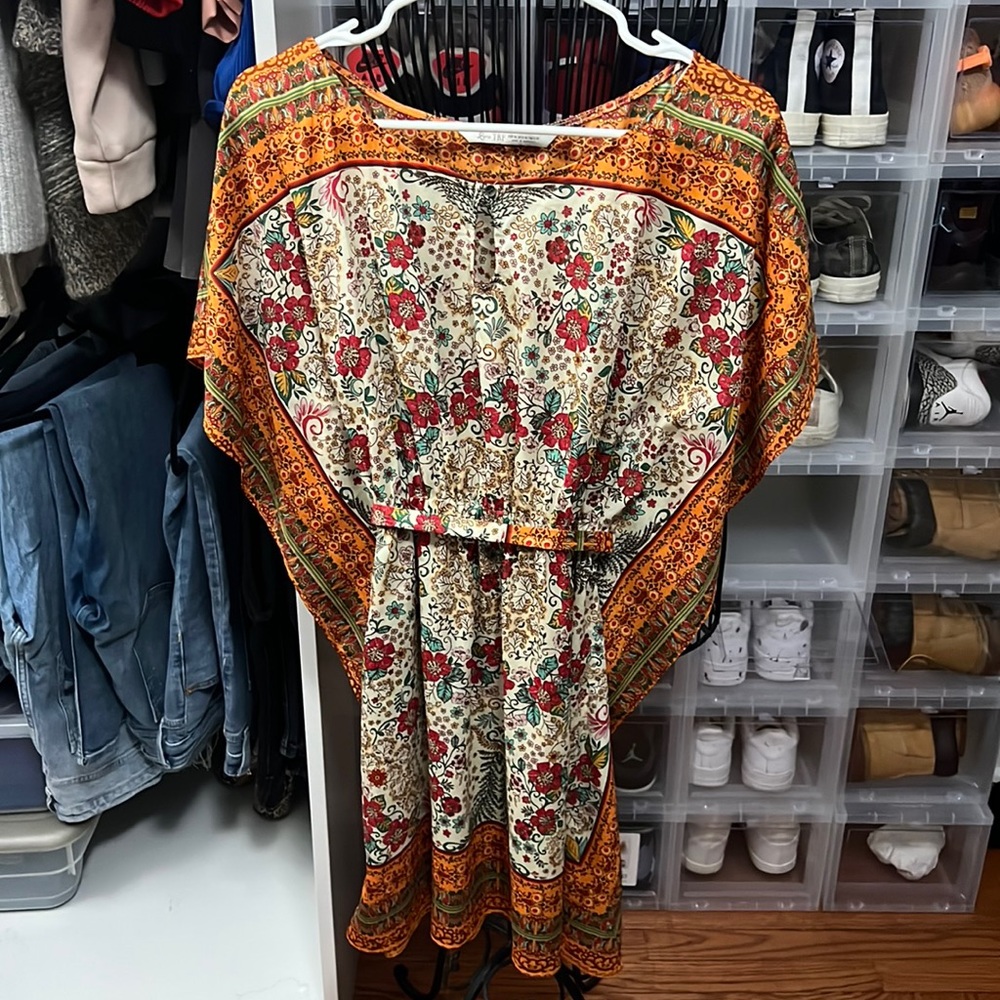 Zara floral dress